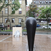 retroActive courtyard exhibition by John Greer