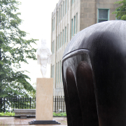 retroActive courtyard exhibition by John Greer