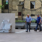 retroActive courtyard exhibition by John Greer